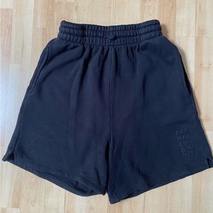 Frankies Bikinis Black Sweatshorts